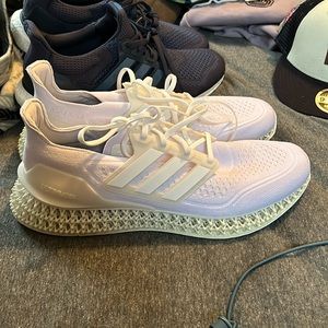 Adidas Men's Ultra 4DFWD Running Shoes Sneakers White/White